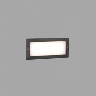 Faro Barcelona Stripe Empotrable Gris Oscuro