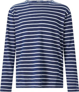 Polo Ralph Lauren Long Sleeve Tops - Heren - Longsleeves - Blauw - XL - Katoen - Tops