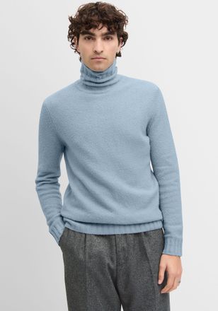Cinque Strickpullover CINQUE CIZINO, Herren, Gr. XXL, blau (hellblau), Strick, Obermaterial: 80% Baumwolle, 16% Polyamid, 4% Elasthan, regular fit normal, ho