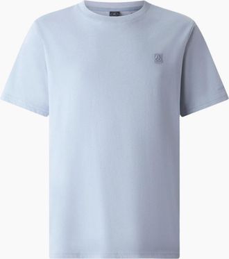 Moose Knuckles Mens Moose Knuckles Duluth T-Shirt S1-26 1884 Jet Stream - Blue - Size: 38