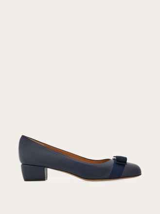 Ferragamo Women Vara pump Blue Size 10.5