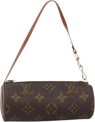 Louis Vuitton Pre-owned Mini Bags, female, Brown, Size: ONE SIZE Pre-owned Monogram Canvas Pouch