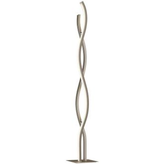 Lucande Led Mairia in Grigio da Alluminio - Lucande