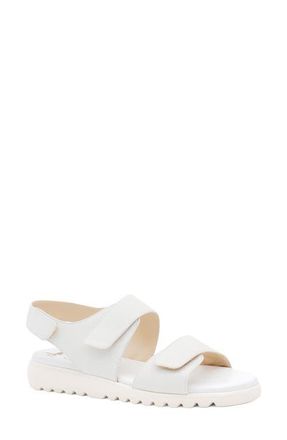 Amalfi By Rangoni Battigia Ankle Strap Sandal in White Long Beach at Nordstrom, Size 6.5