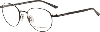 Porsche Design Mens 51mm Black Opticals