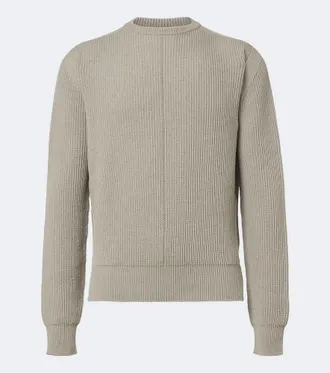 Rick Owens Ribbed-knit virgin wool sweater