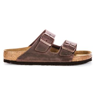 Birkenstock Arizona Bs Regular Fit - female - Birkenstock - Sliders - Brown - 6 UK - Shoes