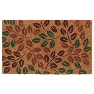 Berkfield Home Door Mat Natural 45x75 cm Tufted Coir in Brown