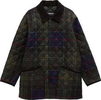 Barbour Giacca Liddesdale trapuntata - Verde