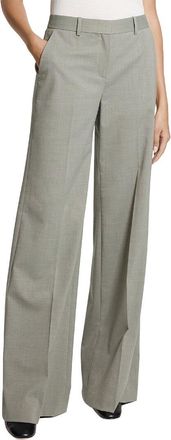 Theory Fluid Flare Wool-Blend Pant