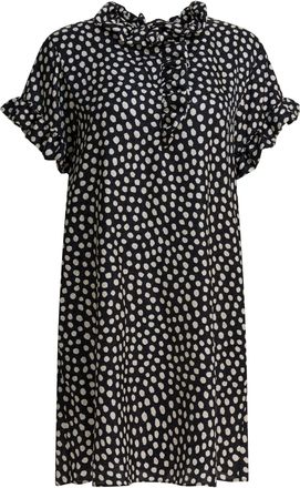 Chlo&eacute; Short Silk Dress Dresses Black