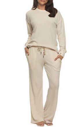 Felina Serena Lounge Set in Crystal at Nordstrom, Size Small