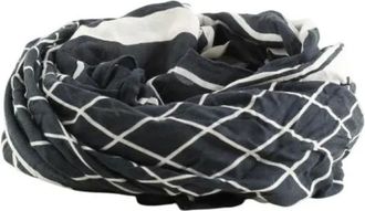 Balmain Pre-owned Scarves, female, Black, Size: ONE SIZE Pre-owned &Eacute;tole