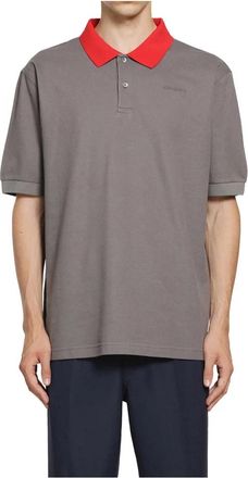 Marni Polo Neck - Heren - Polos - Grijs - M - Katoen - Tops