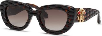 Roberto Cavalli SRC058S 0743 Mens Sunglasses Tortoiseshell Size 54