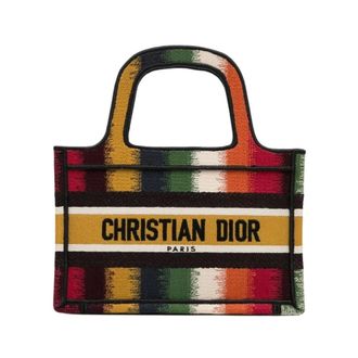 Dior Pre-owned Mini Book Tote Ricamato - - Pre-owned - Donna - Multicolore - ONE SIZE