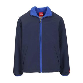 The North Face Red Box Reversible Fleece Jacket - male - The North Face - Outdoor - Blue - S - Sport