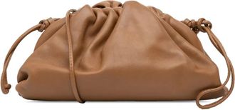 Bottega Veneta 2012-2025 Lambskin The Mini Pouch crossbody bag - women - Lambskin - One Size - Brown