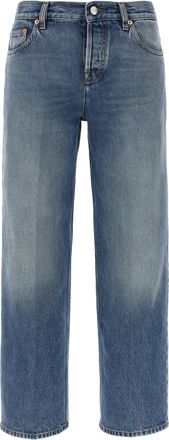 Gucci Womens Straight Leg Jeans