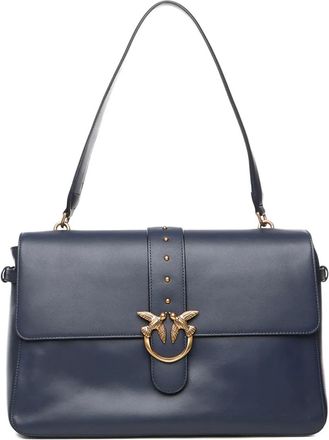 Pinko Lois nonchalante schoudertas - Blauw