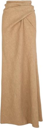 Cortana Skirts - Dames - Maxi Rokken - Beige - XL - Rokken