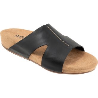 Softwalk Beverly 2.0 Slide Sandal in Black at Nordstrom, Size 10.5