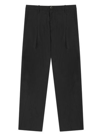 Nine In The Morning Tailored Straight-Leg Trousers With Subtle Pleats