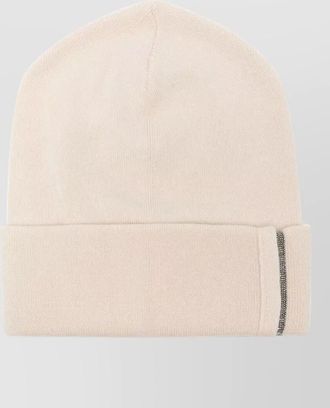 Brunello Cucinelli ribbed cashmere beanie