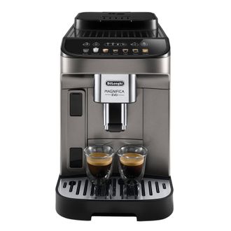 DeLonghi Milk Bean to Cup Automatic Coffee Machine, Magnifica Evo in Black