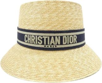Dior Pre-owned Dioresort Hat - - Pre-owned - Donna - Beige - ONE SIZE