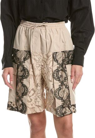 3.1 Phillip Lim Corded Leaf Lace Basketball Short