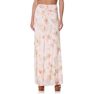 AFRM Amirah Floral Maxi Skirt in Summer Blur Ditsy at Nordstrom, Size X-Small
