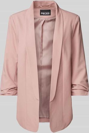 Pieces Regular Fit Longblazer mit Viskose-Anteil Modell BOSELLA in Mauve, Größe XS