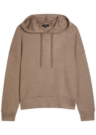 Rails Nico Hooded Knit Sweatshirt - Light Brown - L (UK14 / L)