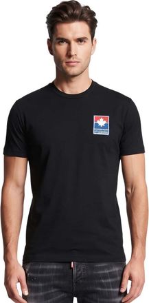 Dsquared2 Black Crew Neck T-Shirt