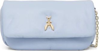 Patrizia Pepe Clutch con dettaglio beetle - Blu