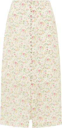 Usha midi rok met bloemenprint qisha