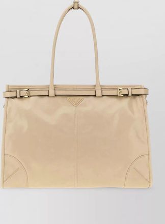 Prada na leather tote bag