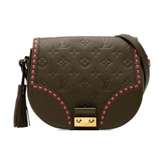 Louis Vuitton Pre-owned Leren Zadel Tas - Dames - Pre-owned - Bruin - Maat: ONE Size Leer