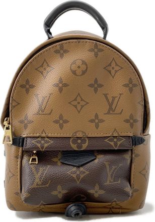 Louis Vuitton Monogram Reverse Black Noir Monogram Reverse Backpack (Pre-Owned)