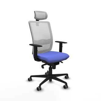 Piqueras y Crespo Silla De Oficina Piqueras Y Crespo Haches Negro Reposabrazos Ajustables
