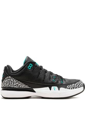 Nike Zoom Vapor AJ3 Jade sneakers - unisex - Leather/Polyamide/Rubber - 8.5 - Black