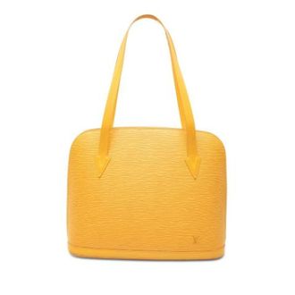 Louis Vuitton Pre-owned Shoulder Bags, female, Yellow, Size: ONE SIZE Pre-owned Lussac Shoulder Bag