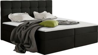 Mirjan24 Mobilier1 - Cama Continental Comfivo 195, Soft 011, Doble, Continental, 180x200, Cuero Ecol&oacute;gico, Somieres, 186x206x113cm