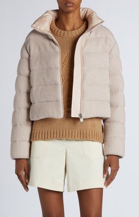 Moncler Thoiry Down Puffer Jacket in Pink at Nordstrom, Size 3