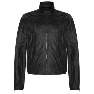 Diesel Heren Motorcrossstijl Track Jacket (Zwart)