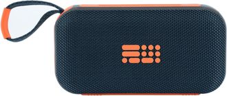 OEM Altavoz Bluetooth Luminoso - Bigben Party - Azul Y Naranja