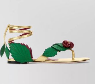 Valentino Garavani leather thong sandals