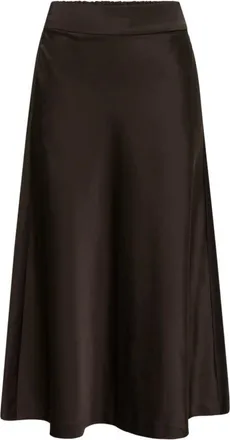 Inwear ZilkyIW Rok - Dames - Rokken - Bruin - Maat: XS Viscose