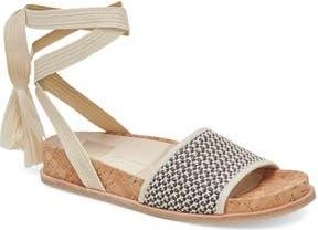 Dolce Vita Salacy Ankle Strap Sandal in Black Natural at Nordstrom Rack, Size 7.5